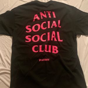 AntiSocialSocialClub x Playboy T-shirt